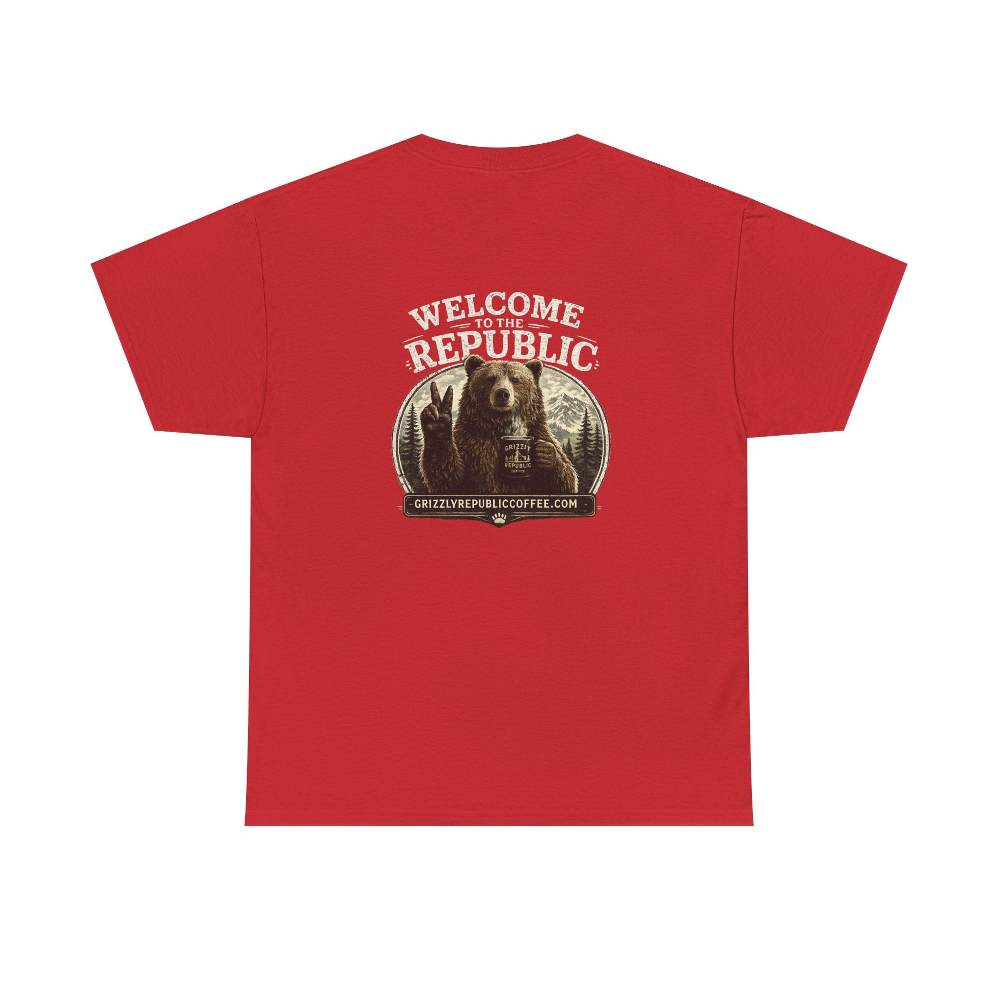 Welcome to the Republic — Vintage Graphic T-Shirt