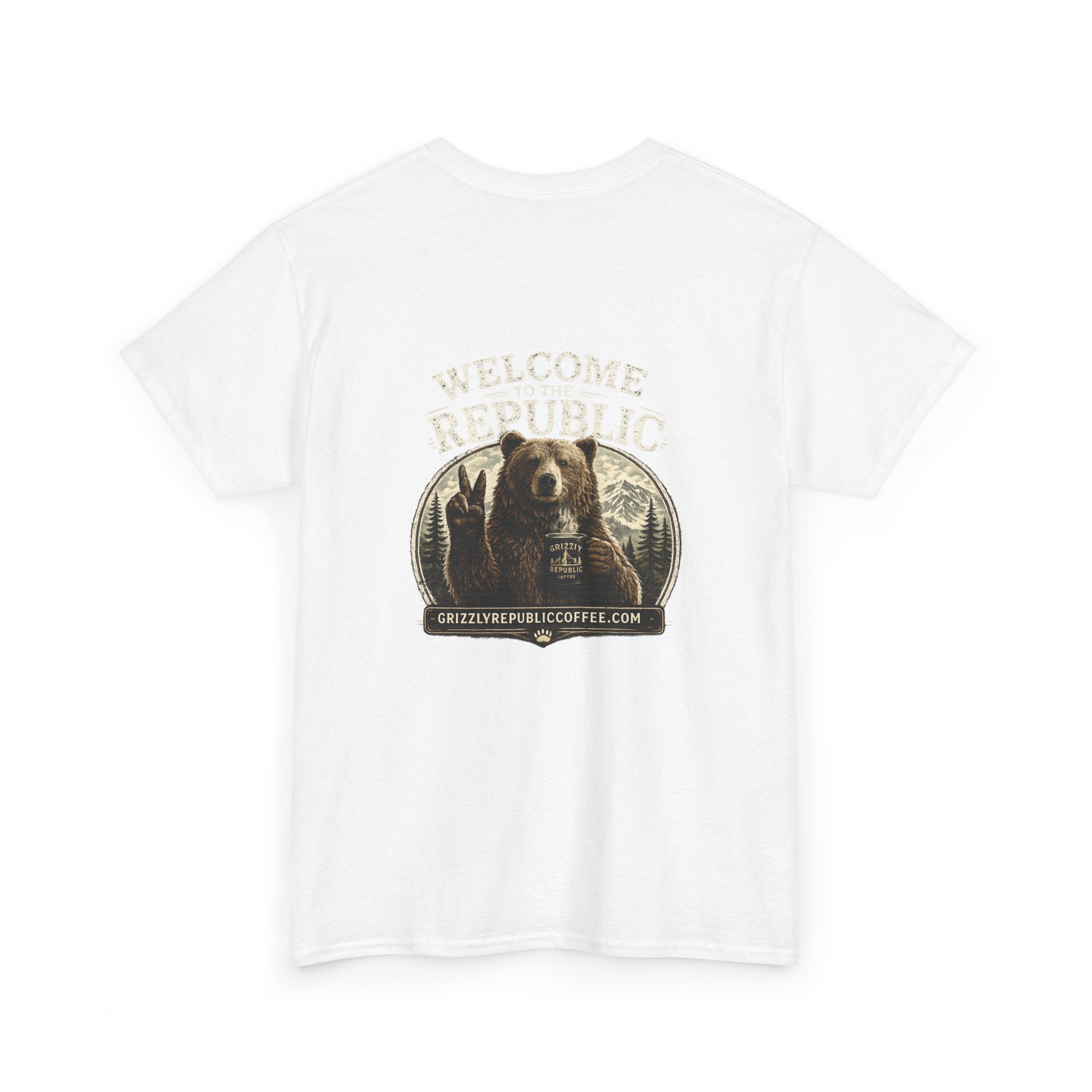 Welcome to the Republic — Vintage Graphic T-Shirt