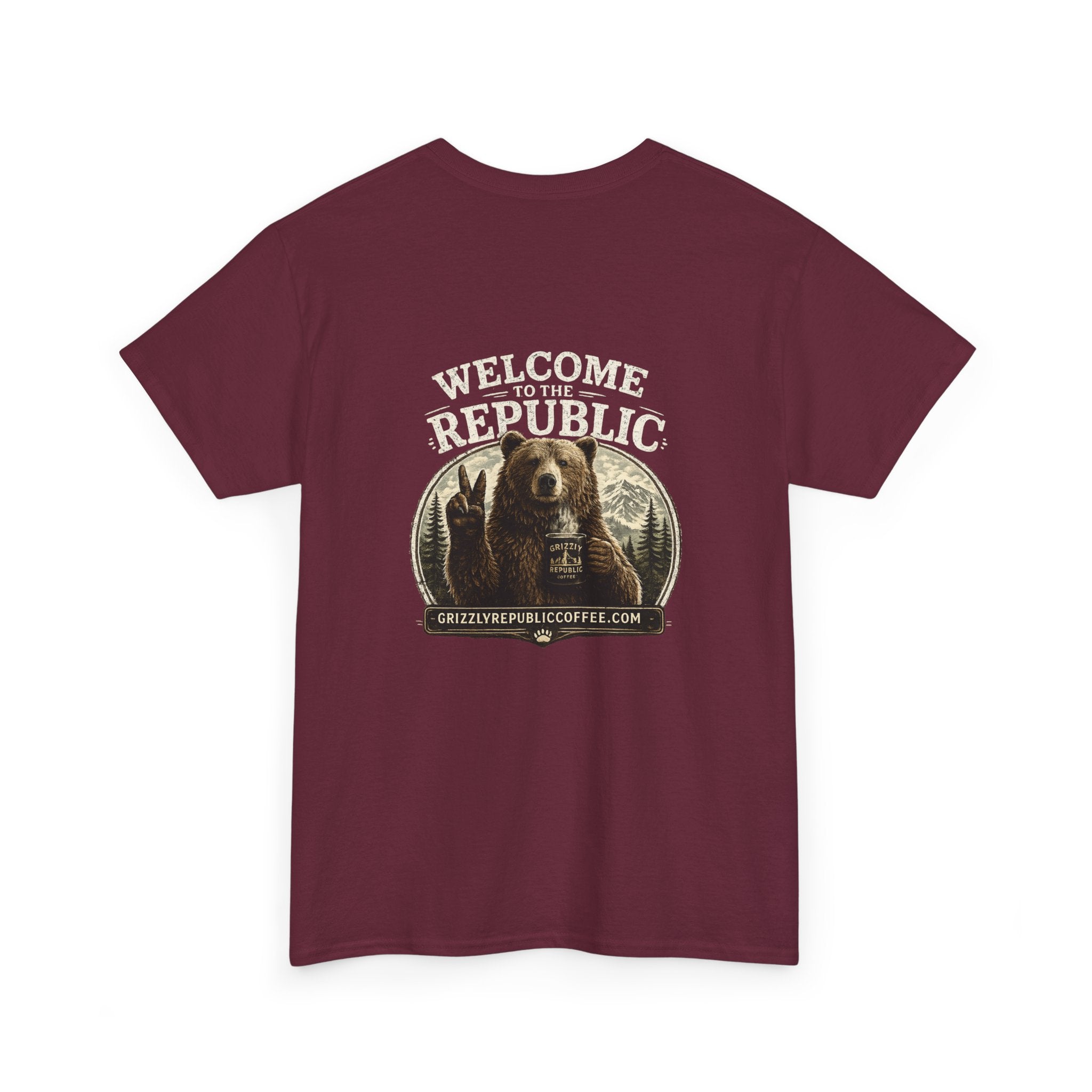Welcome to the Republic — Vintage Graphic T-Shirt