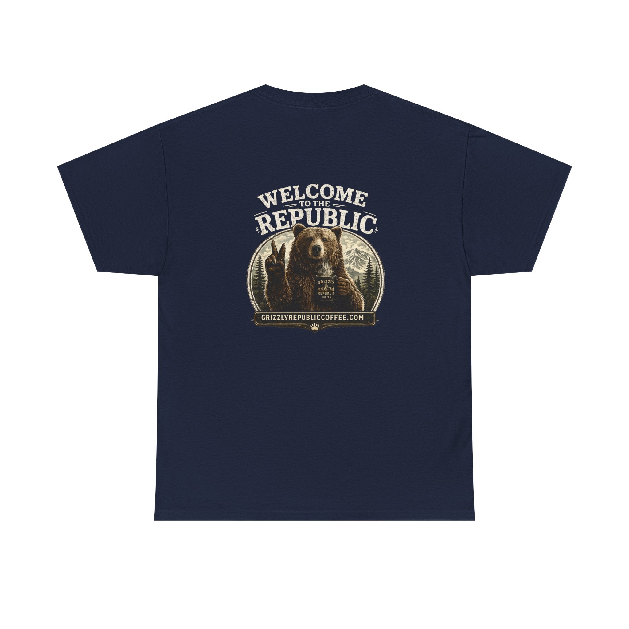 Welcome to the Republic — Vintage Graphic T-Shirt