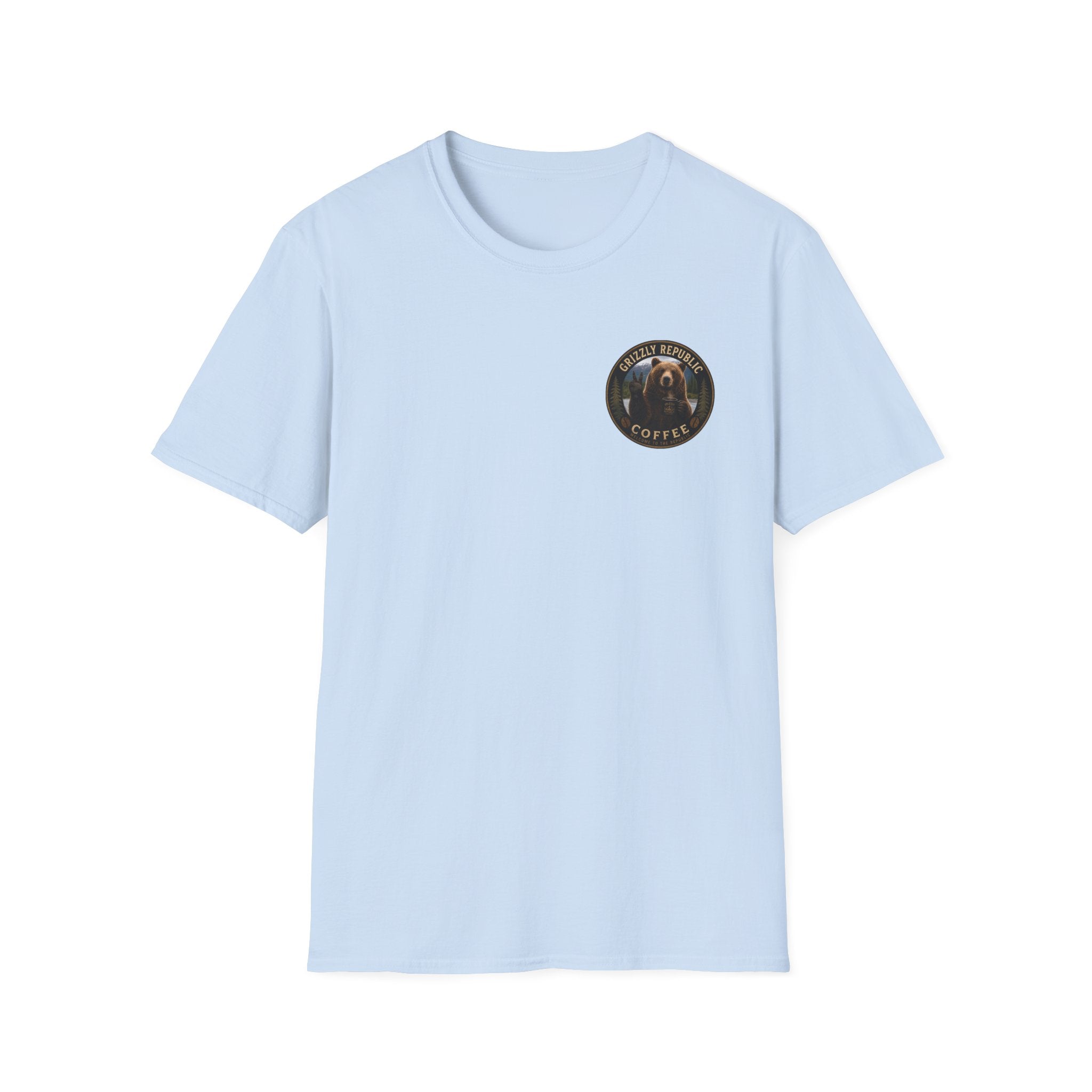 Grizzly Republic Coffee T-Shirt