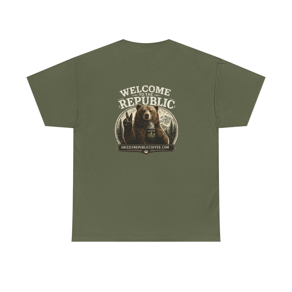 Welcome to the Republic — Vintage Graphic T-Shirt
