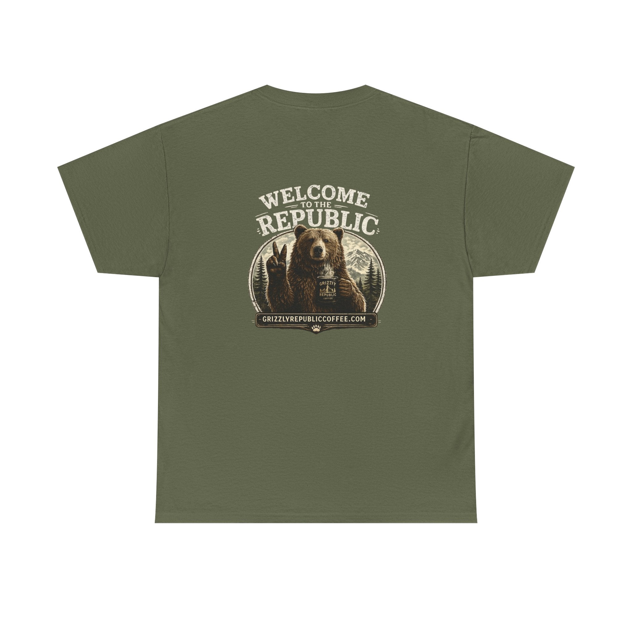 Welcome to the Republic — Vintage Graphic T-Shirt