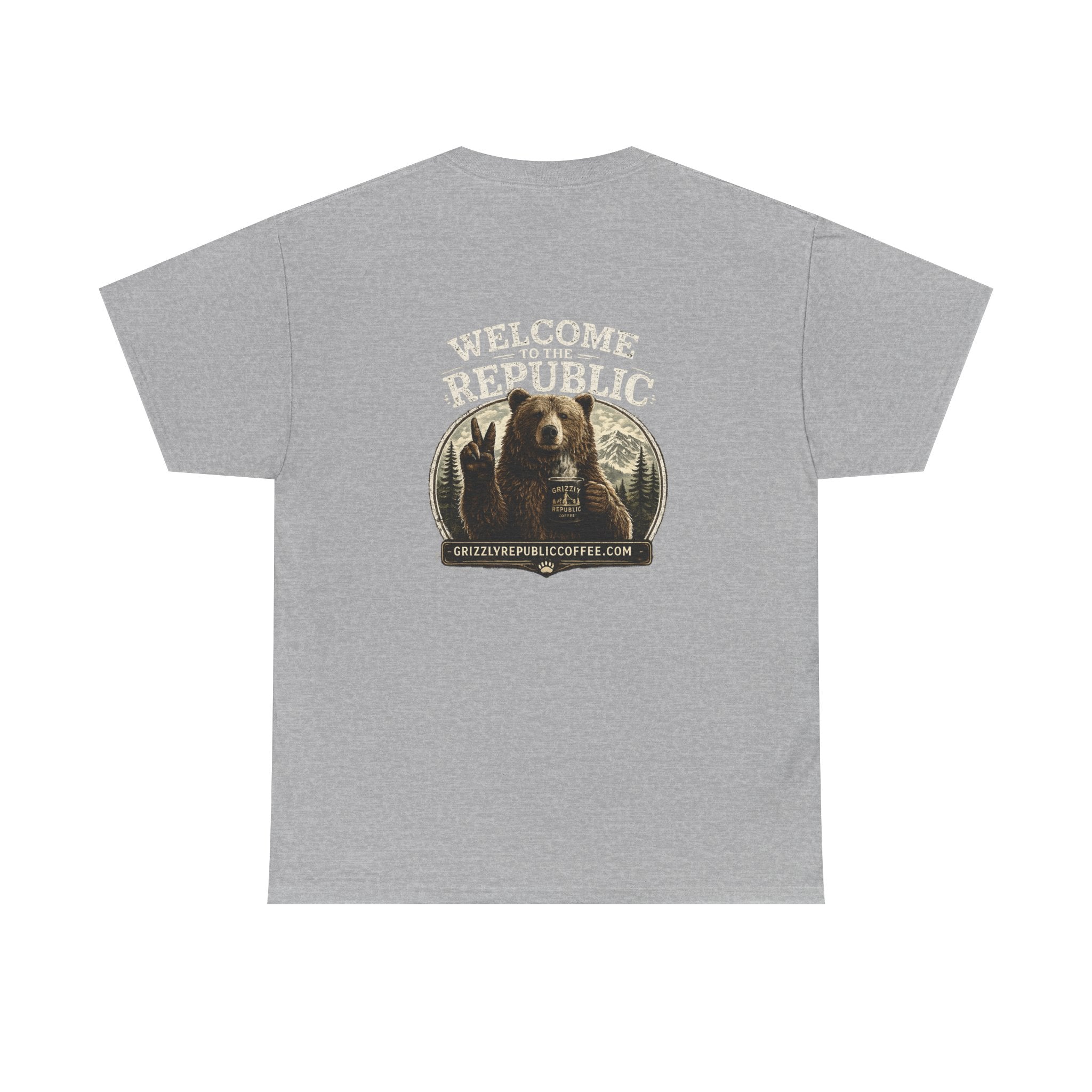 Welcome to the Republic — Vintage Graphic T-Shirt