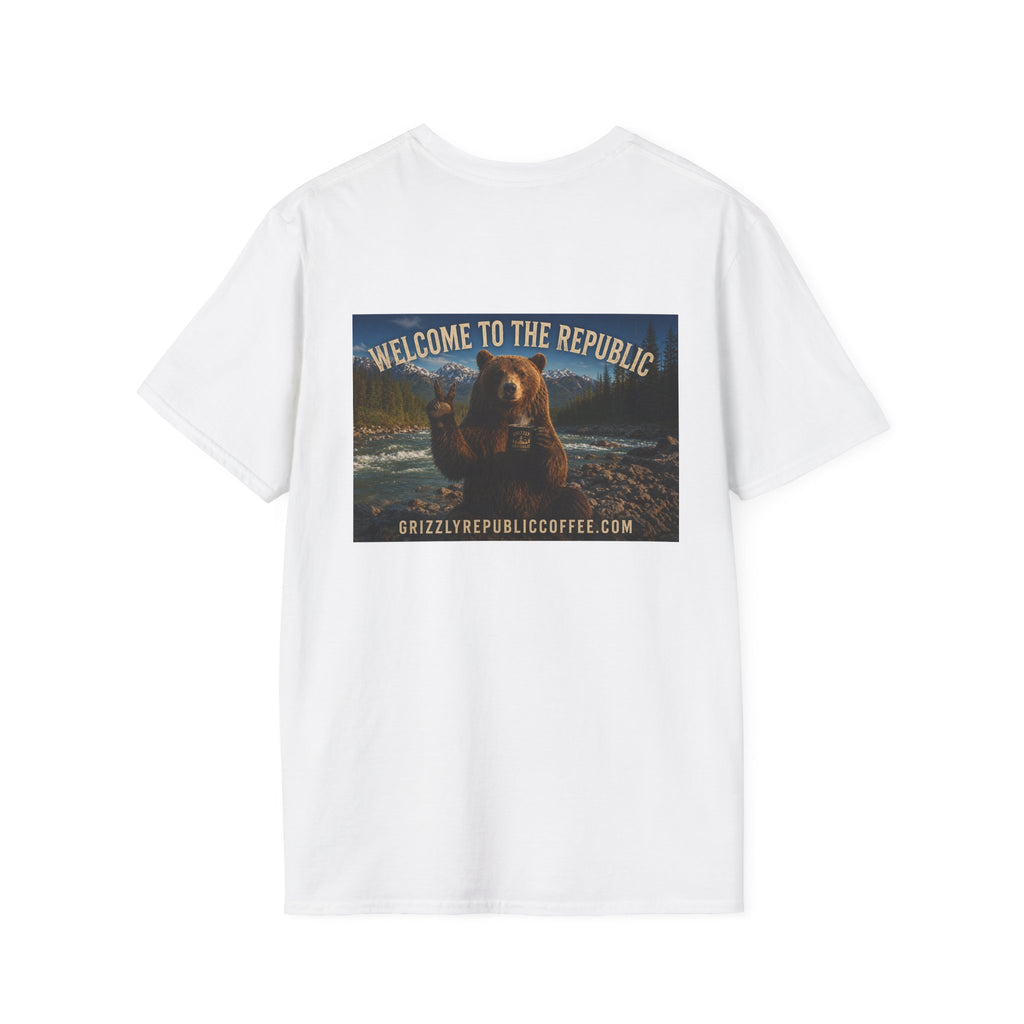 Grizzly Republic Coffee T-Shirt