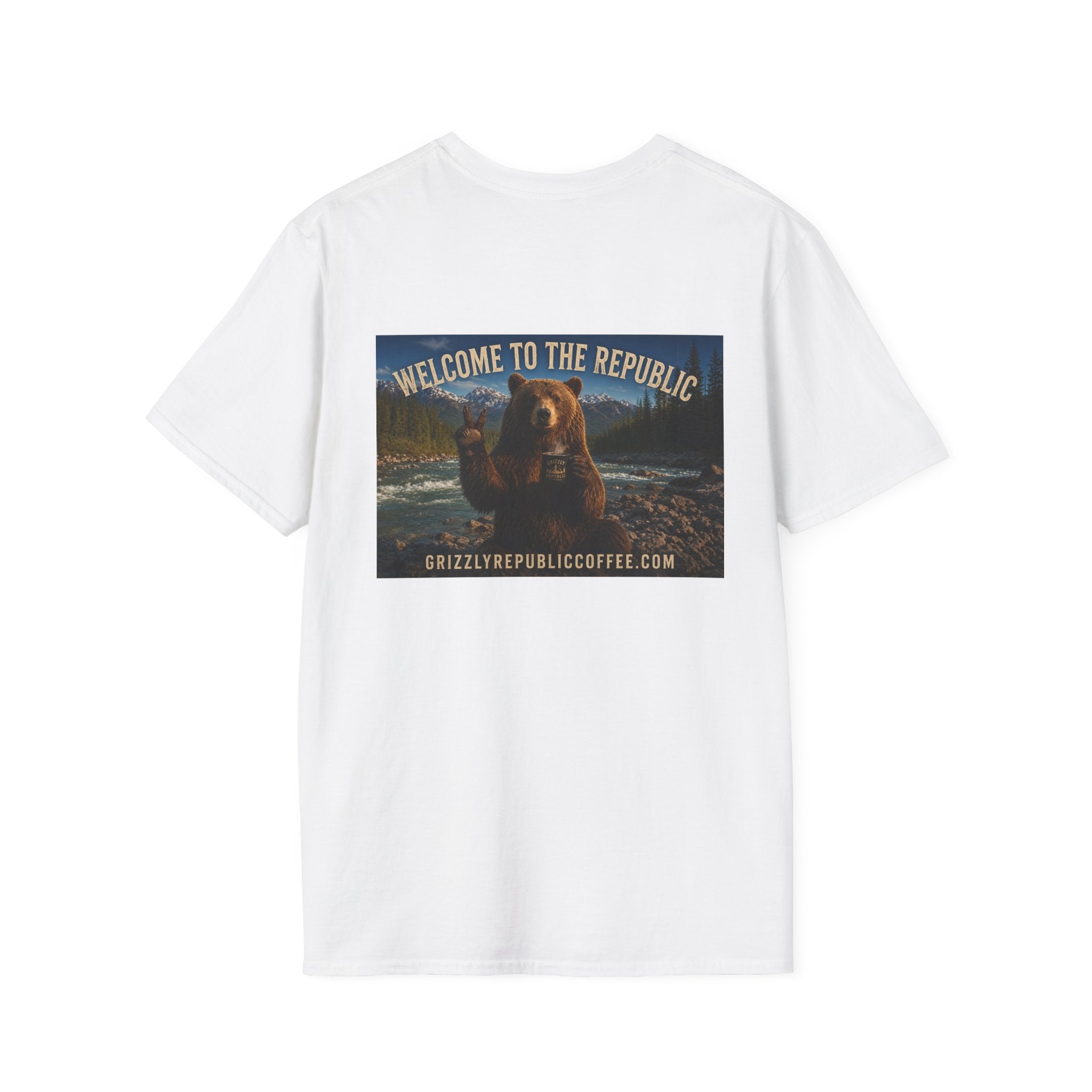 Grizzly Republic Coffee T-Shirt