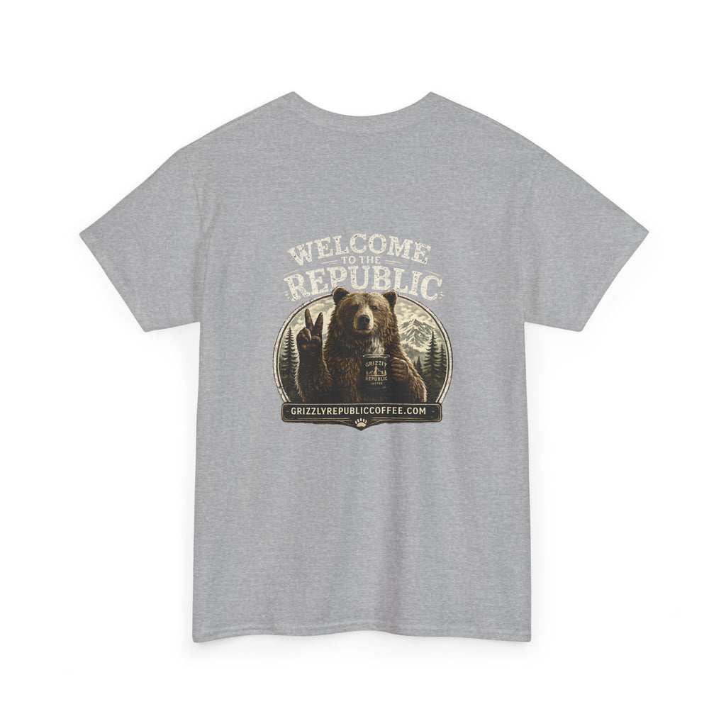 Welcome to the Republic — Vintage Graphic T-Shirt