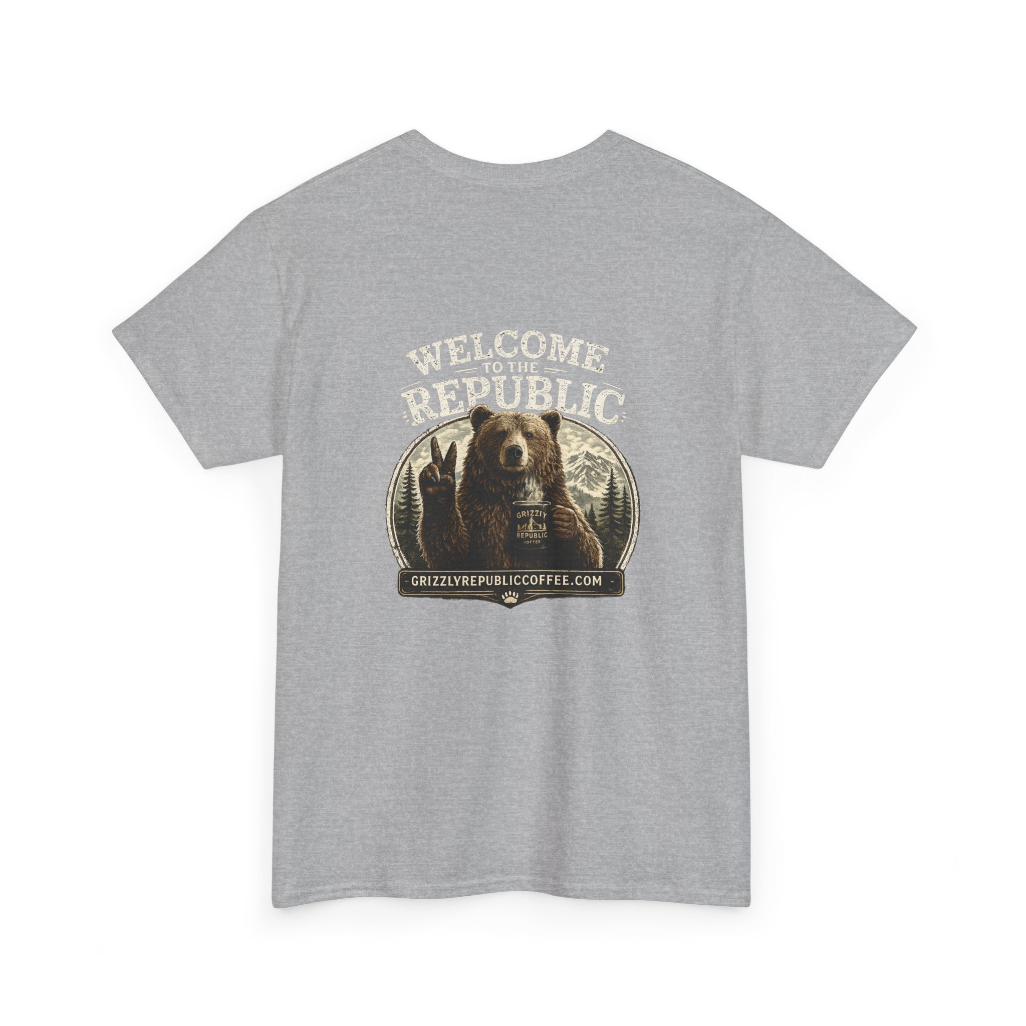 Welcome to the Republic — Vintage Graphic T-Shirt