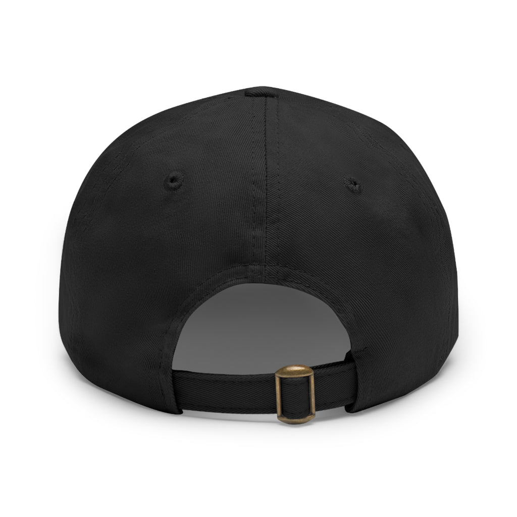 Leather Patch Dad Hat – Grizzly Republic Coffee Logo Cap