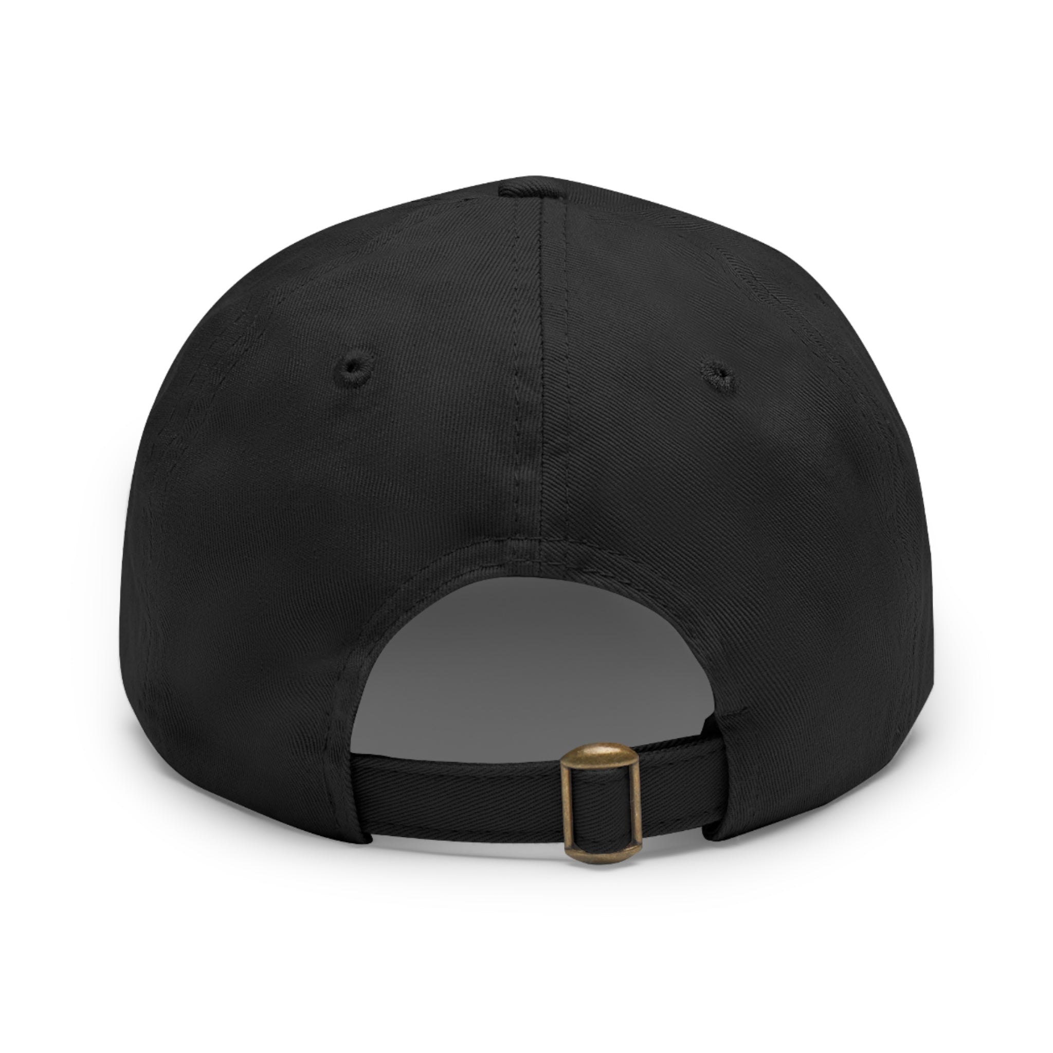 Leather Patch Dad Hat – Grizzly Republic Coffee Logo Cap