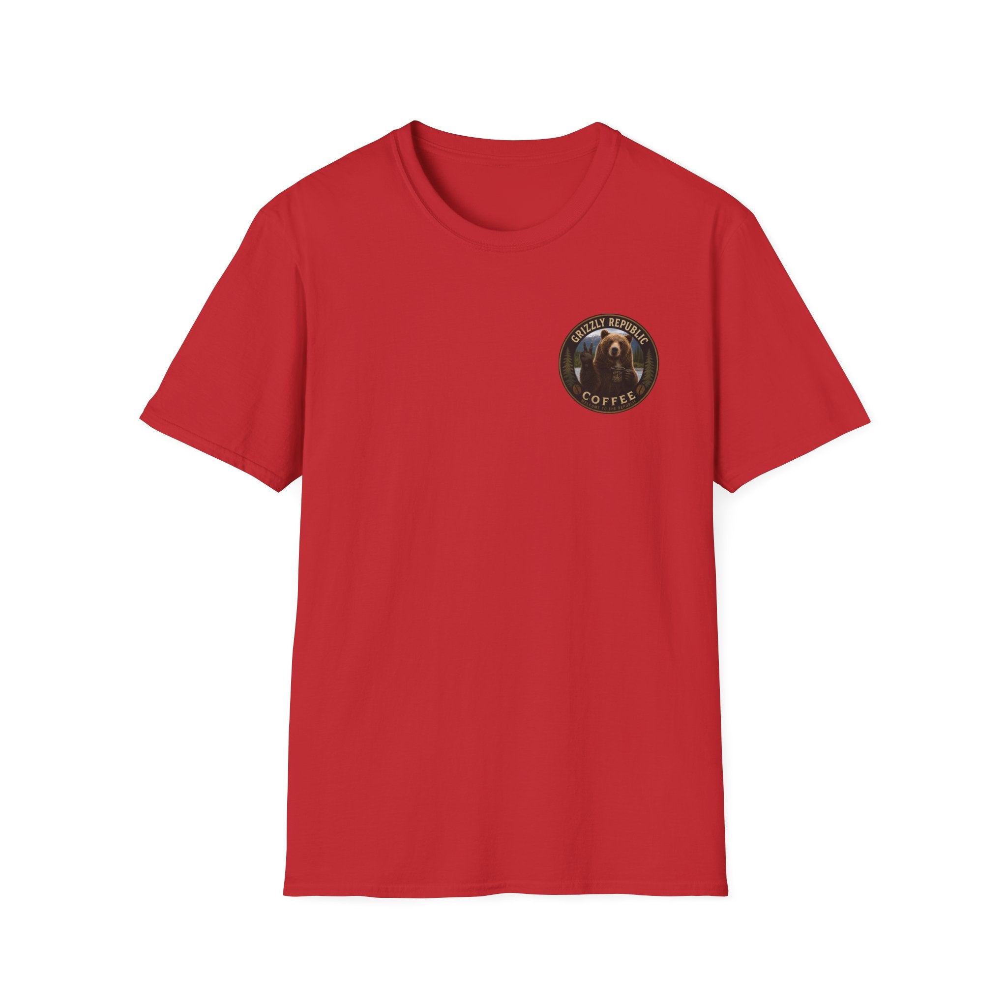 Grizzly Republic Coffee T-Shirt