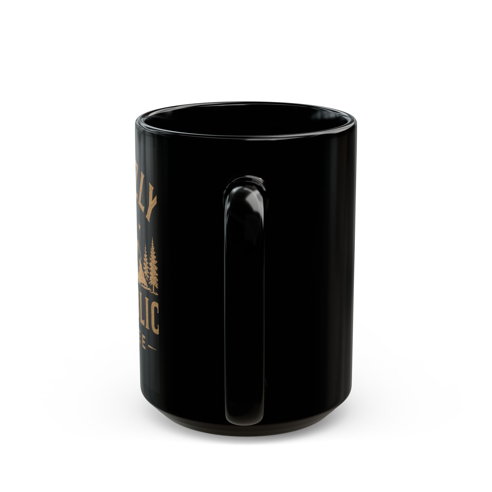 Grizzly Republic Coffee Black Mug – Brewster's Favorite Coffee Cup (11oz/15oz)