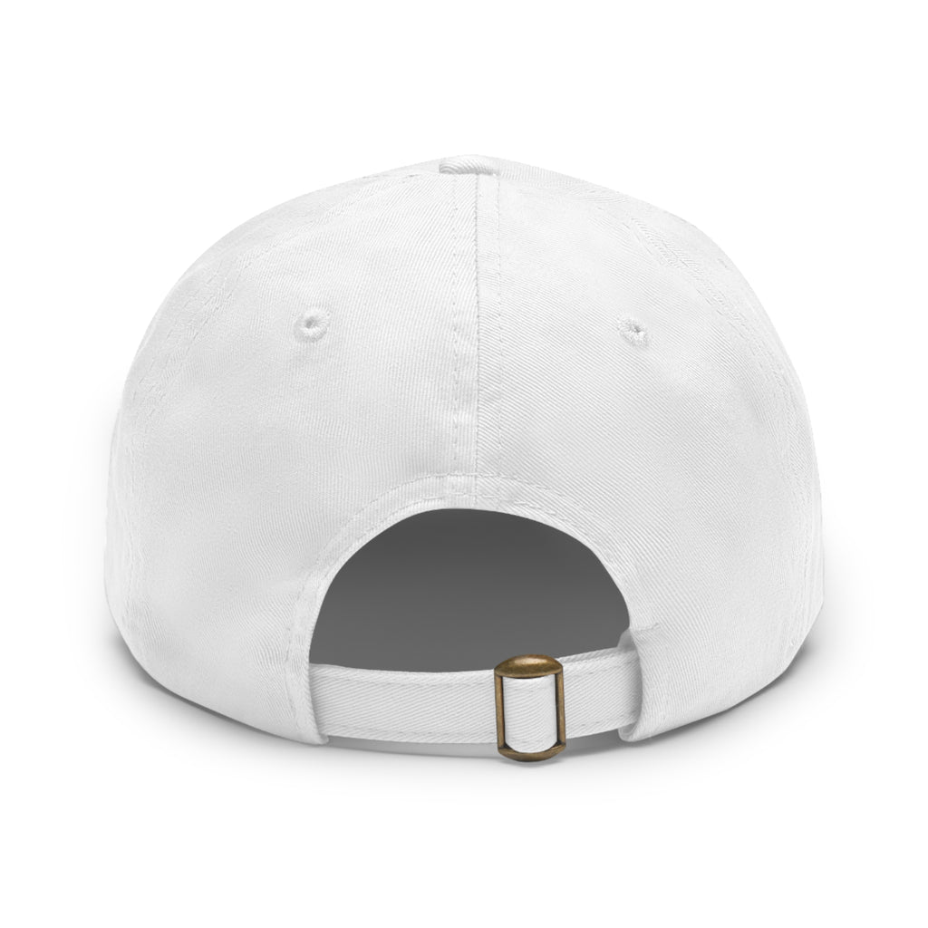 Leather Patch Dad Hat – Grizzly Republic Coffee Logo Cap