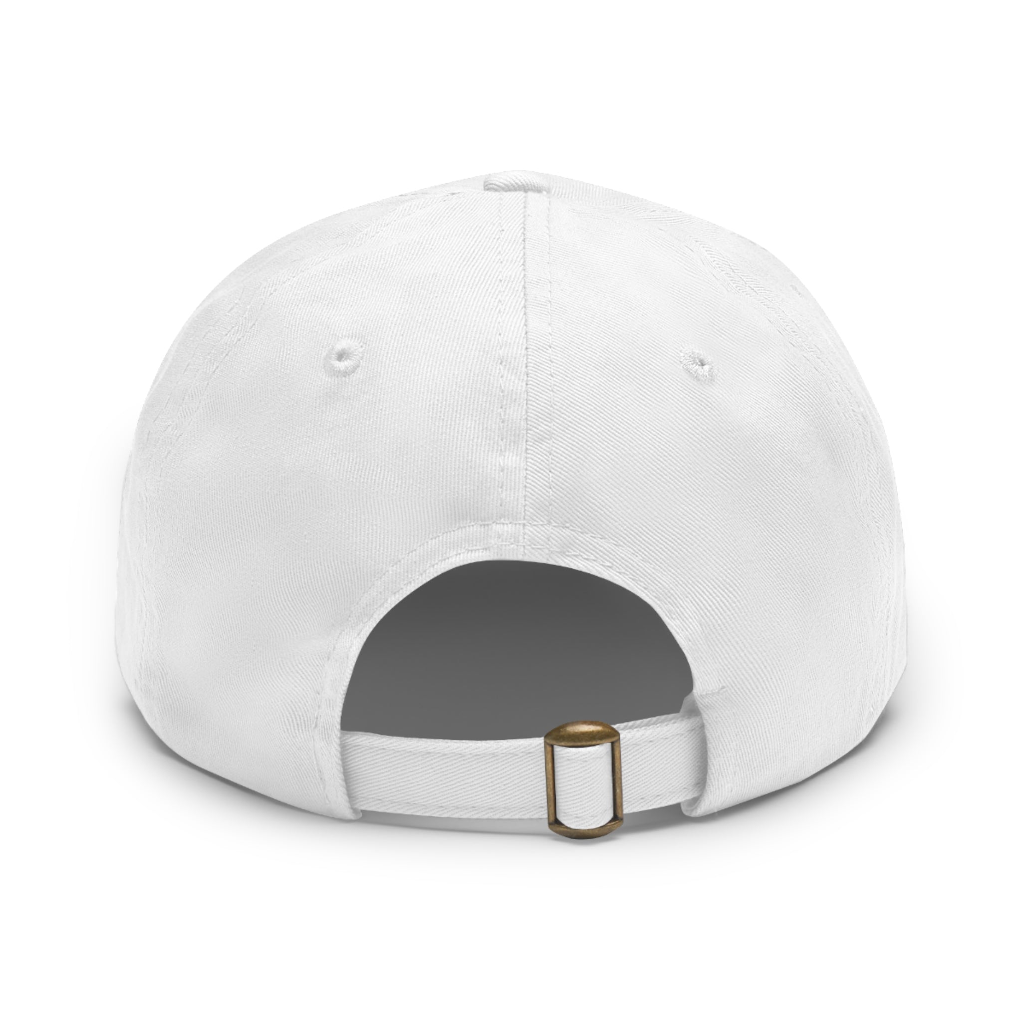 Leather Patch Dad Hat – Grizzly Republic Coffee Logo Cap