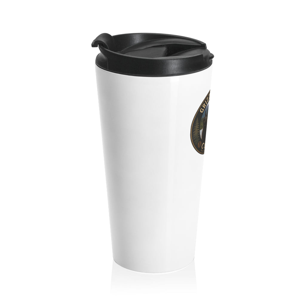 Grizzly Republic Coffee Stainless Steel Travel Mug