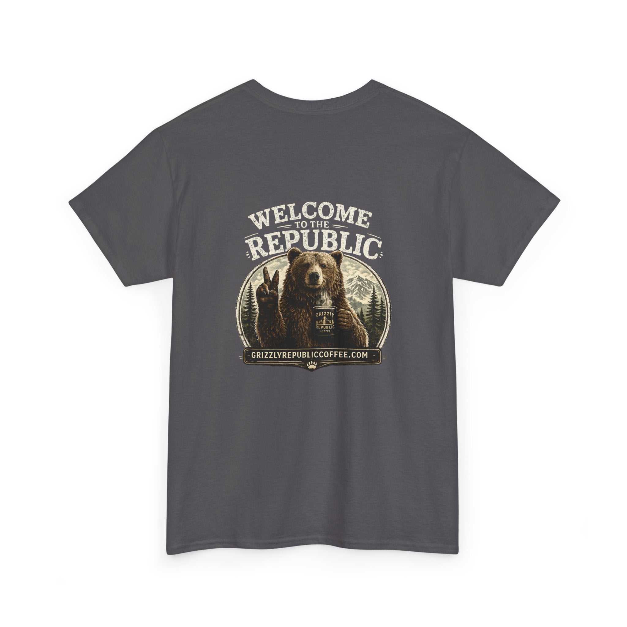 Welcome to the Republic — Vintage Graphic T-Shirt