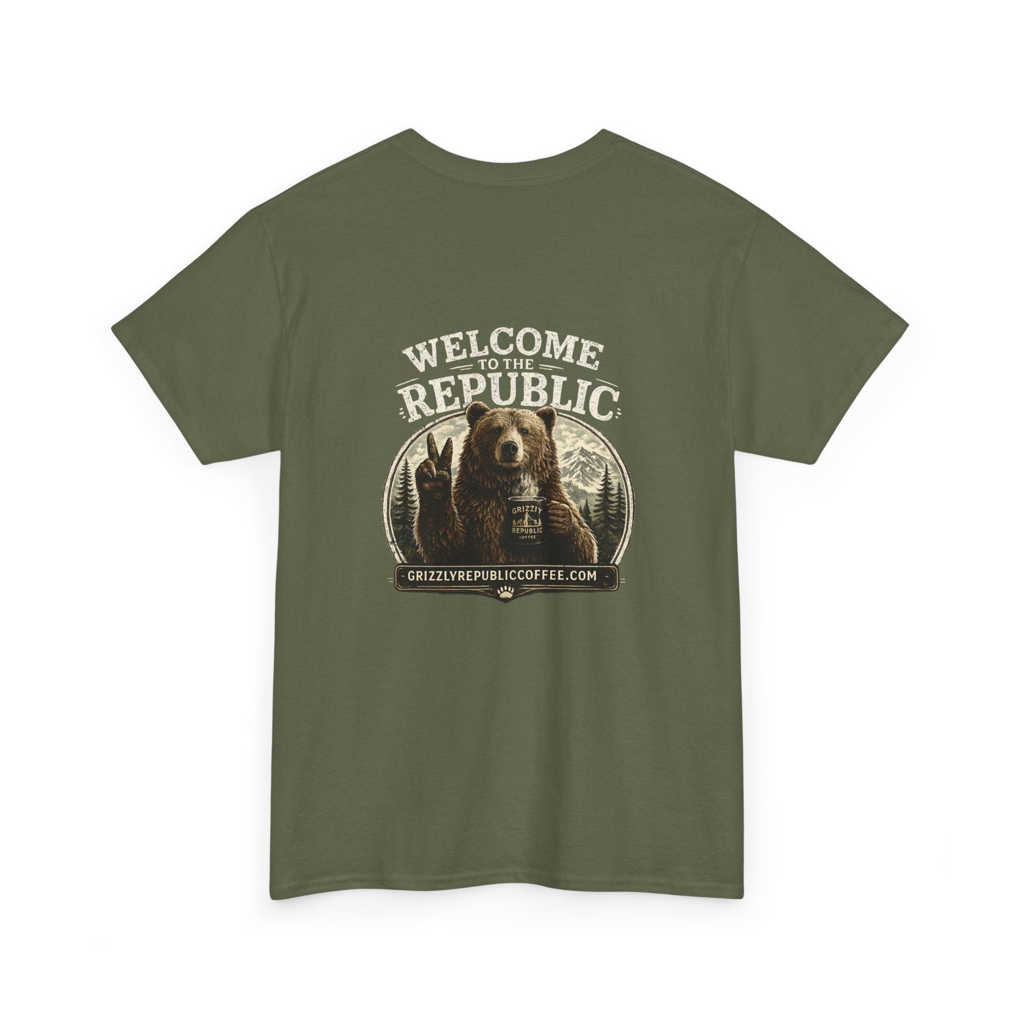 Welcome to the Republic — Vintage Graphic T-Shirt