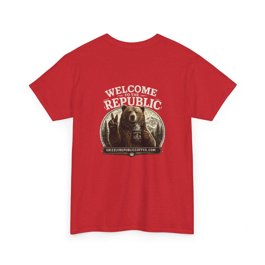 Welcome to the Republic — Vintage Graphic T-Shirt