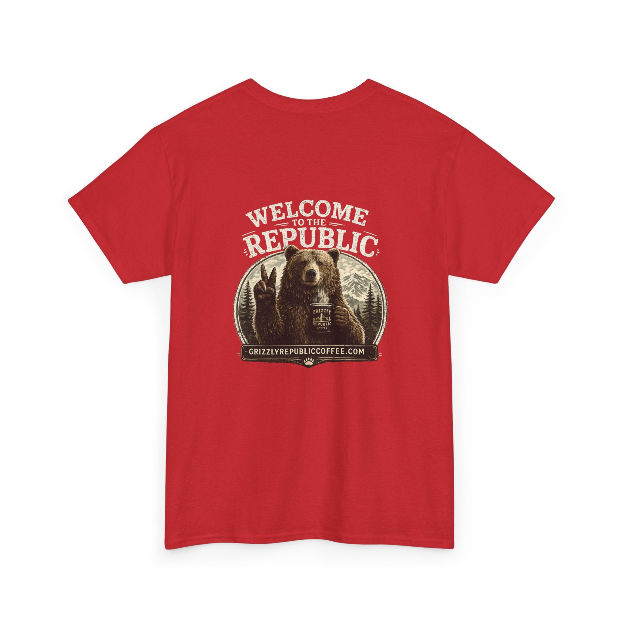 Welcome to the Republic — Vintage Graphic T-Shirt