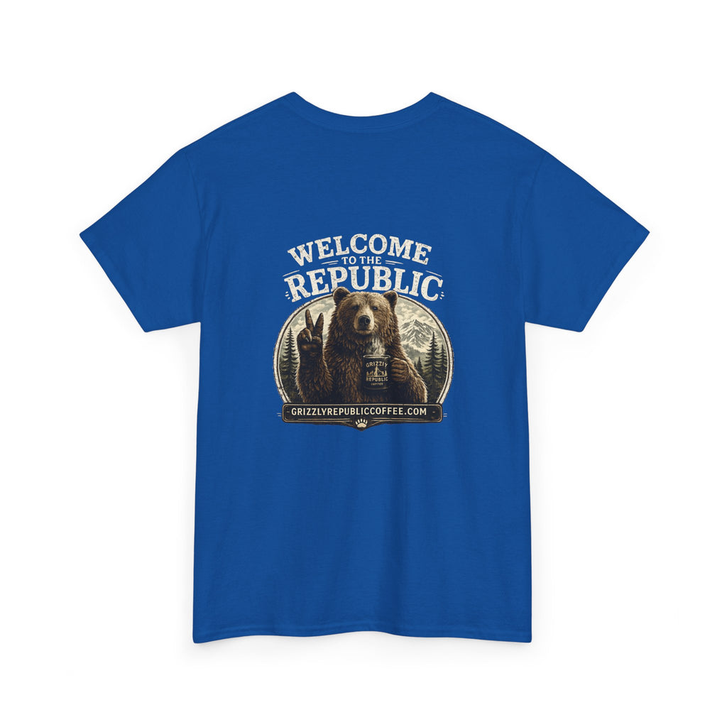 Welcome to the Republic — Vintage Graphic T-Shirt
