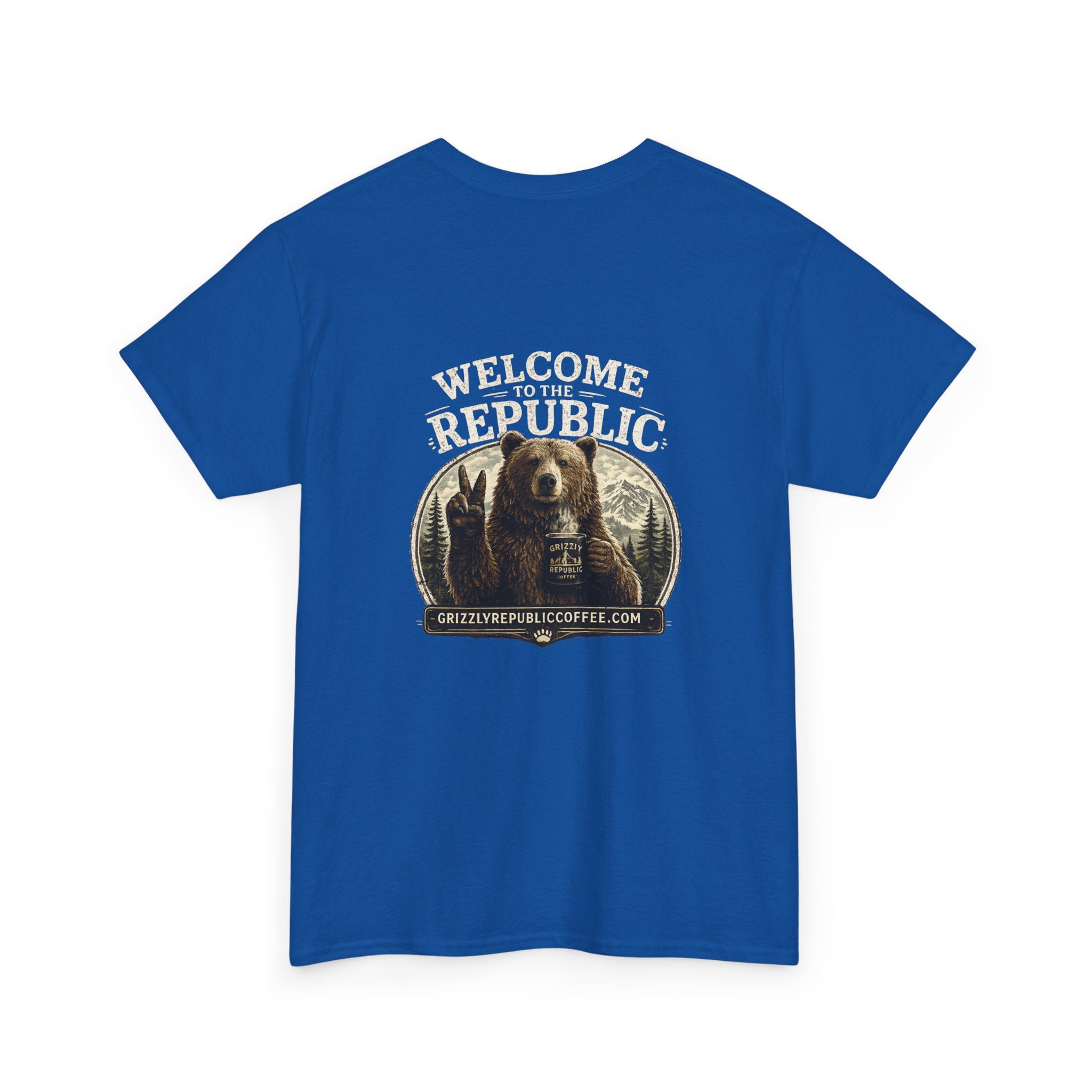 Welcome to the Republic — Vintage Graphic T-Shirt