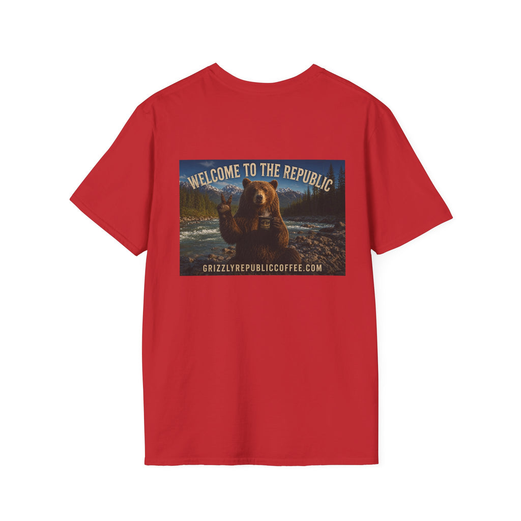 Grizzly Republic Coffee T-Shirt