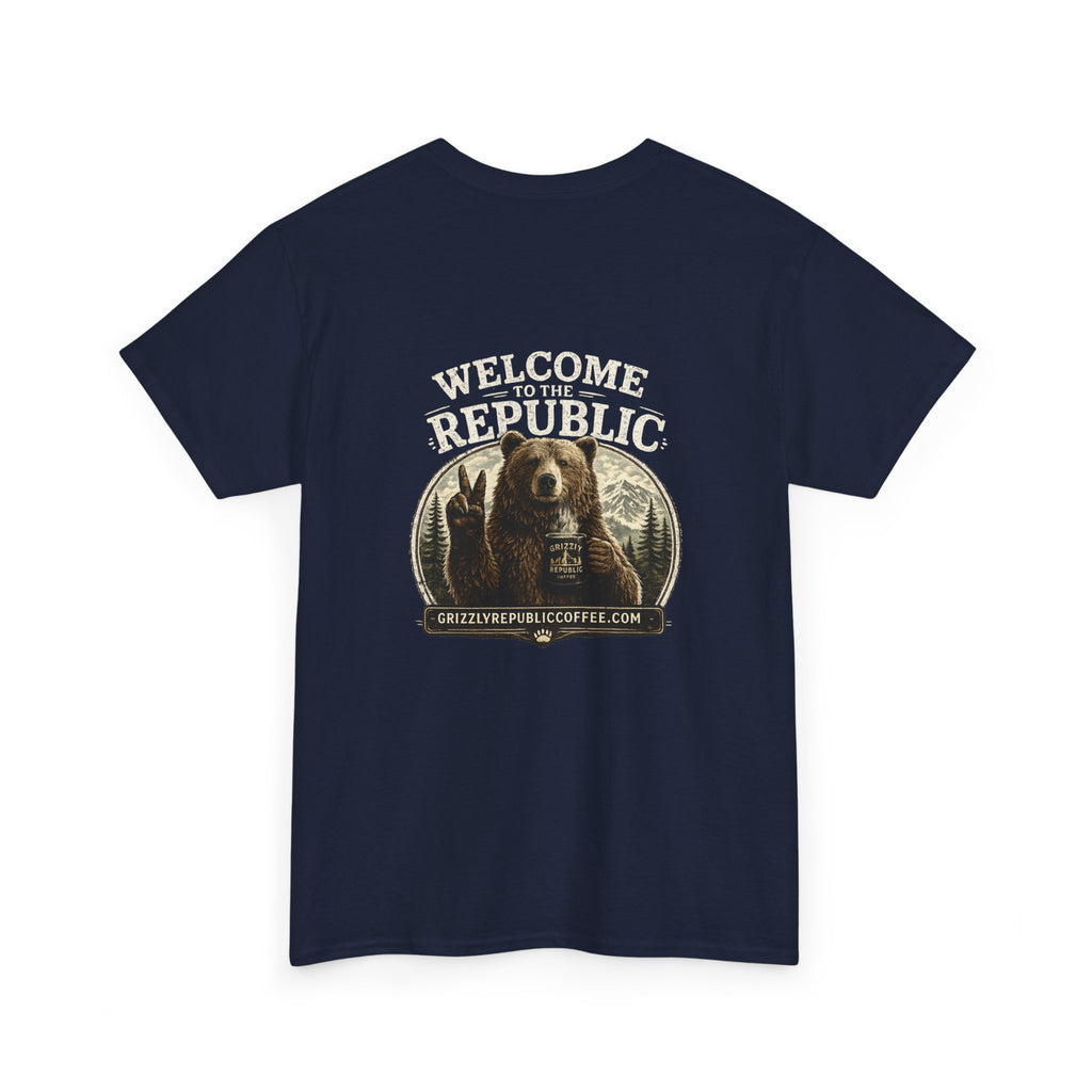 Welcome to the Republic — Vintage Graphic T-Shirt