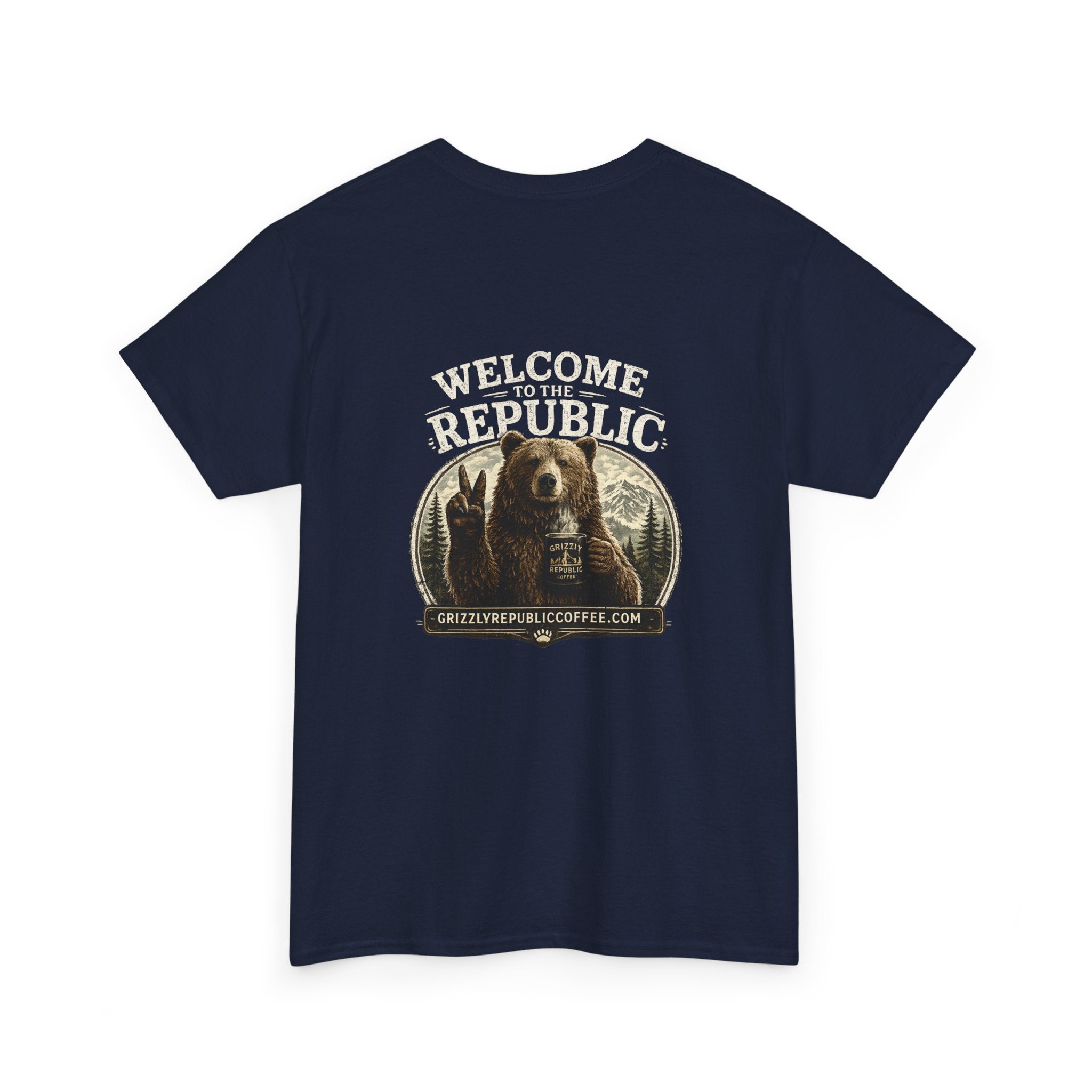 Welcome to the Republic — Vintage Graphic T-Shirt