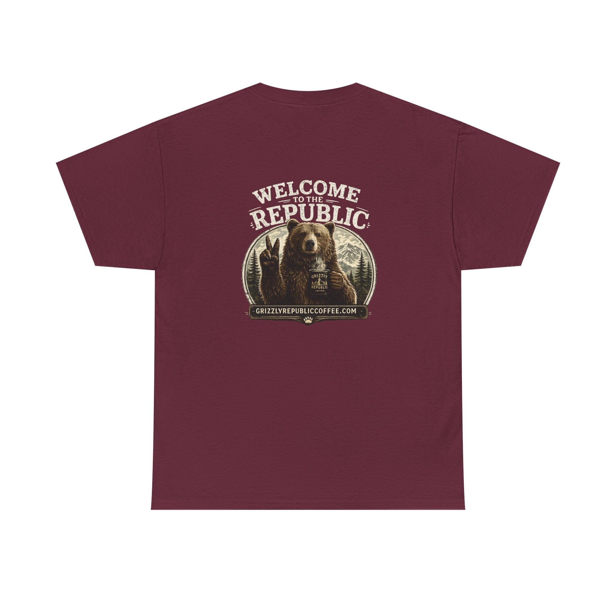 Welcome to the Republic — Vintage Graphic T-Shirt