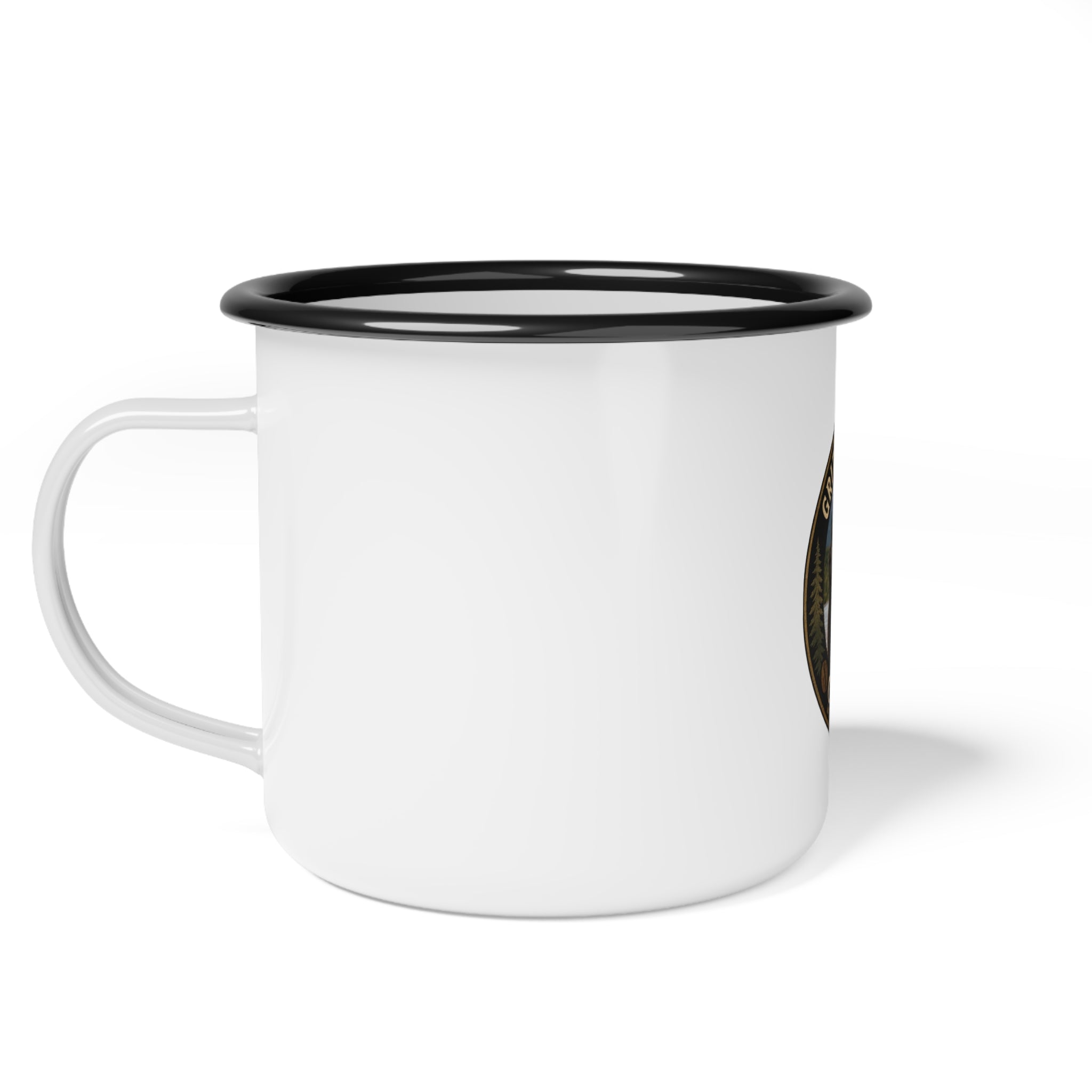 Grizzly Republic Coffee Enamel Camp Cup