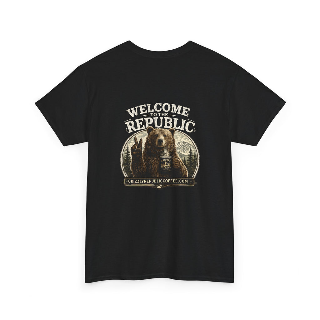 Welcome to the Republic — Vintage Graphic T-Shirt