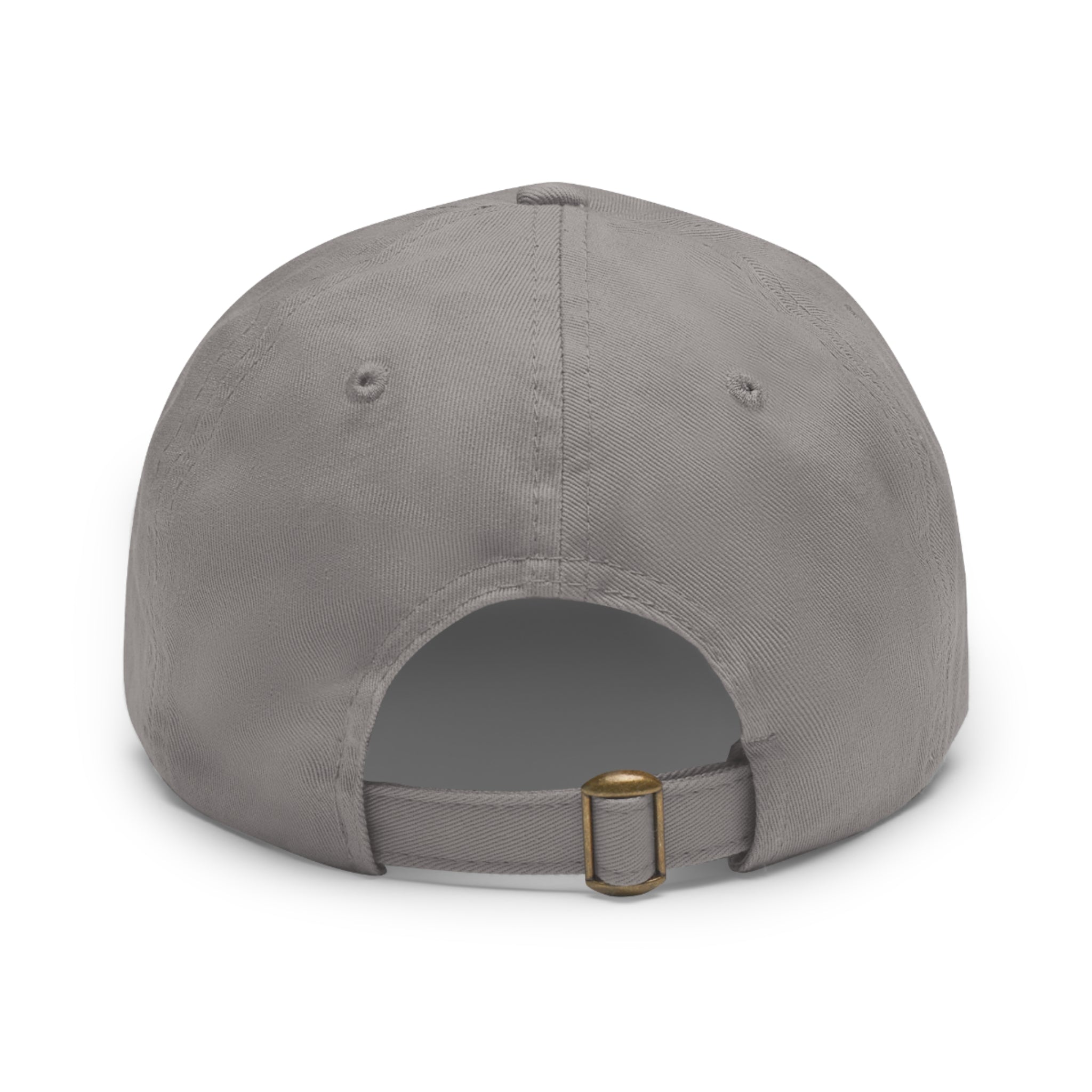 Leather Patch Dad Hat – Grizzly Republic Coffee Logo Cap