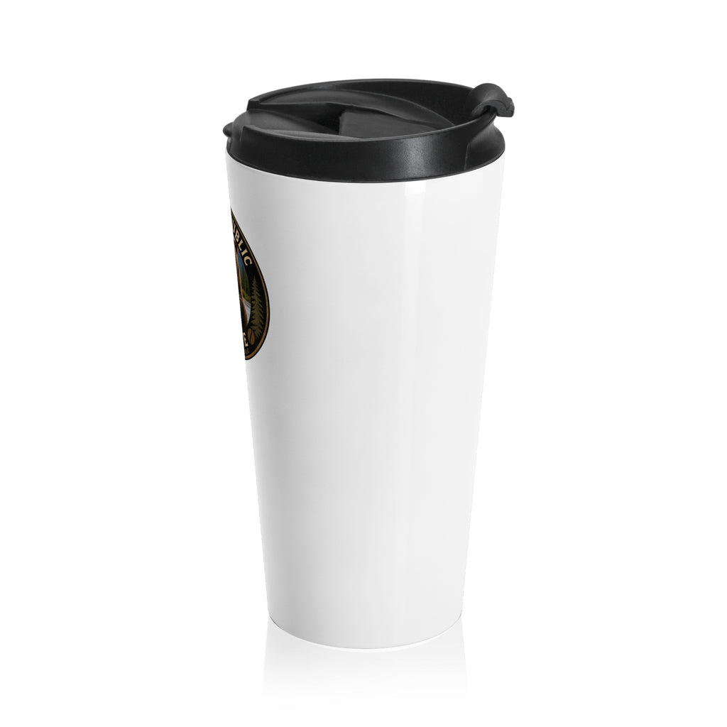 Grizzly Republic Coffee Stainless Steel Travel Mug