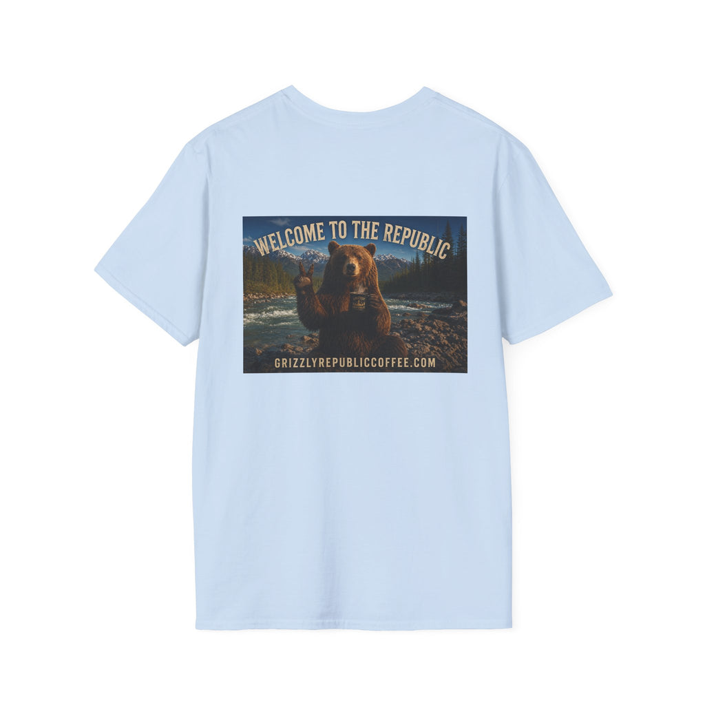 Grizzly Republic Coffee T-Shirt