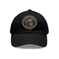 Leather Patch Dad Hat – Grizzly Republic Coffee Logo Cap