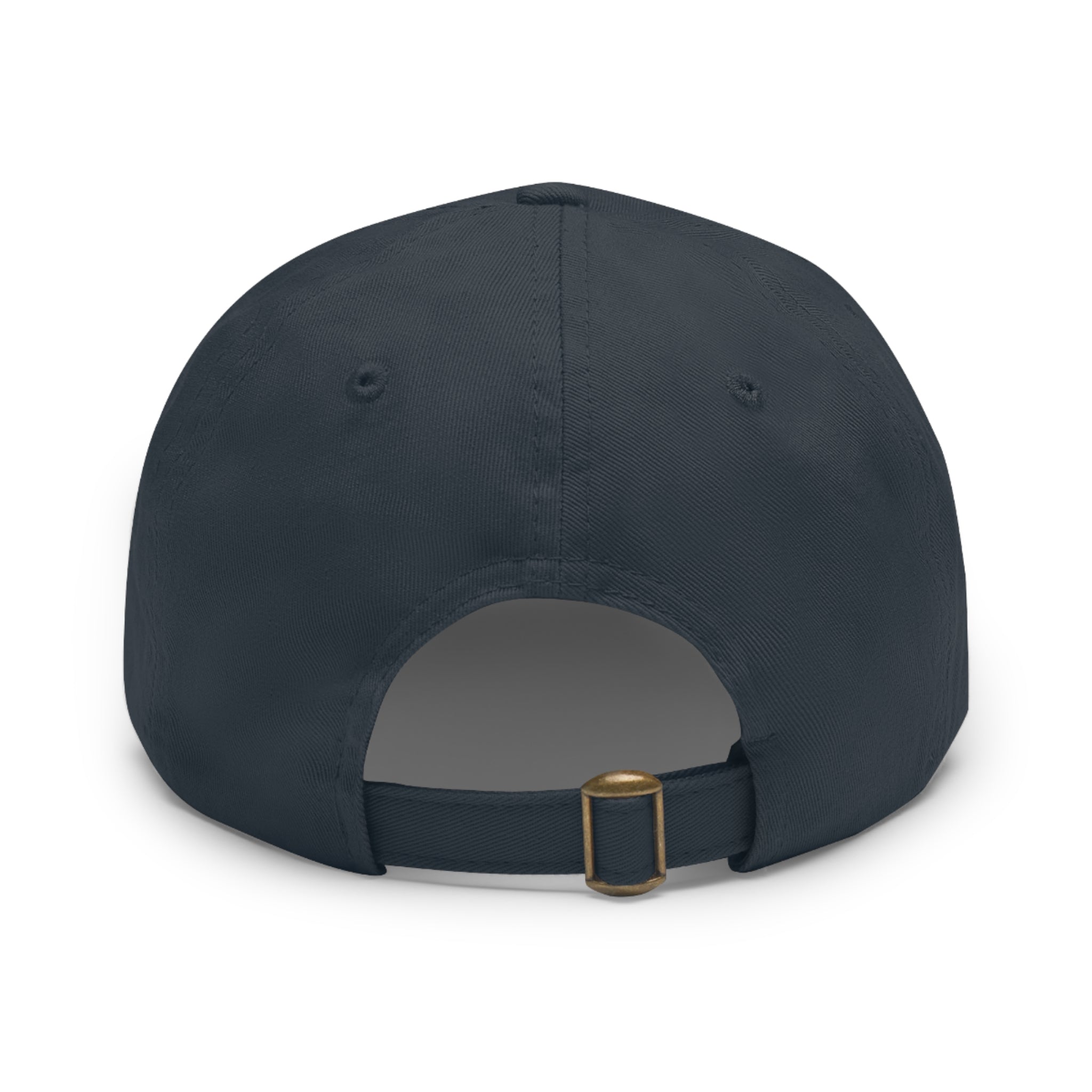 Leather Patch Dad Hat – Grizzly Republic Coffee Logo Cap